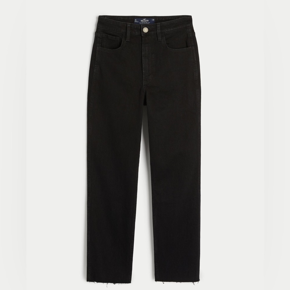 Ultra high rise mom Jean | black